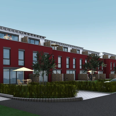 11 Reihenhäuser, Ludwigshafen